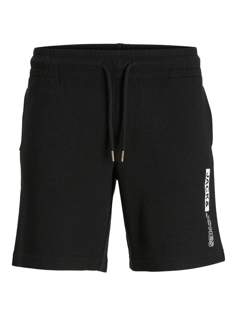 Jpstneo Sweat Shorts Black - dvjeans