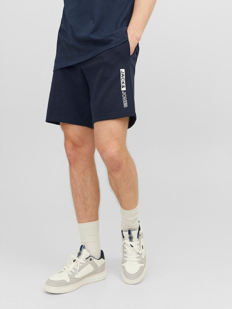 Jpstneo Sweat Shorts Navy Blazer - dvjeans