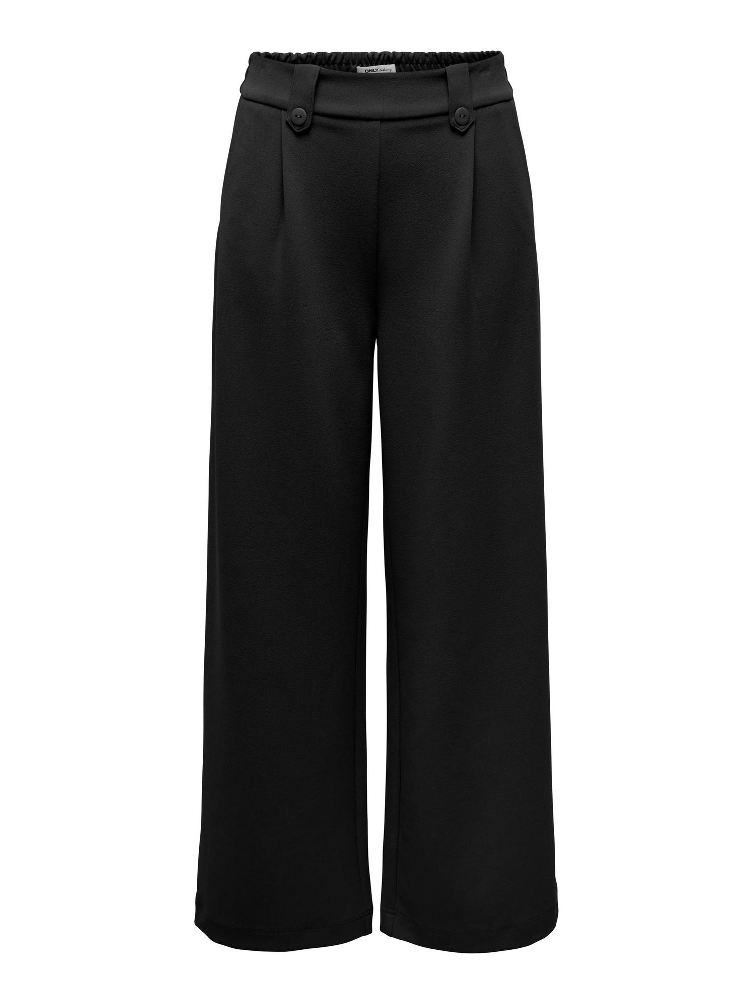 Onlklara-Evi Hw Straight Pant Cc Tlr Black - dvjeans