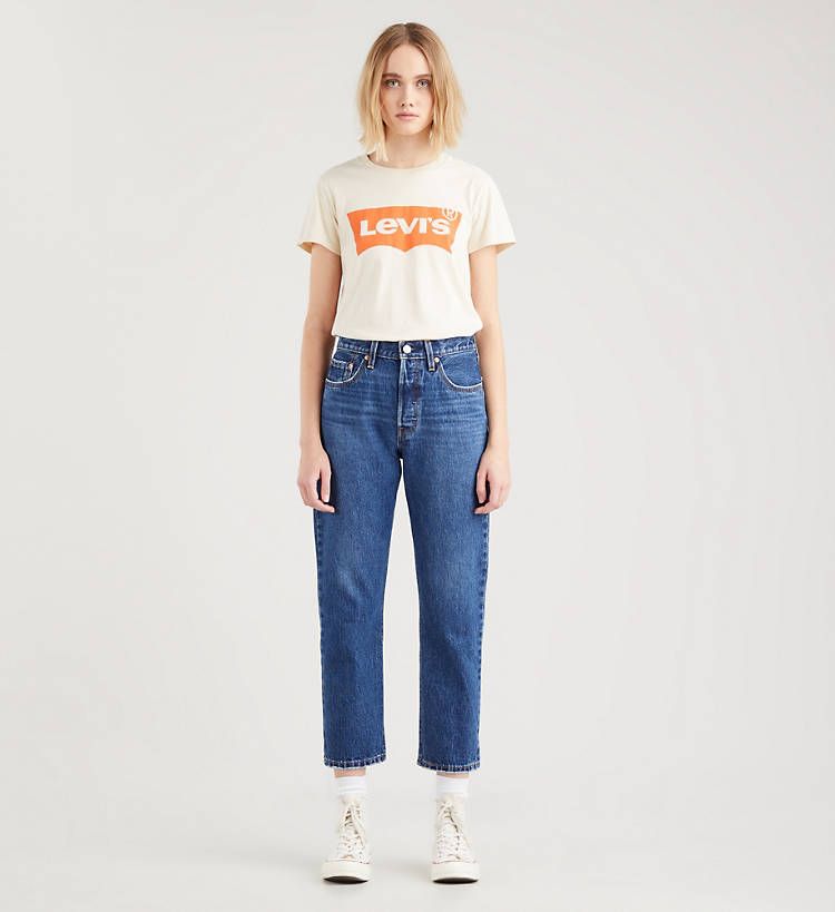 501® Crop Orinda Troy Horse - dvjeans