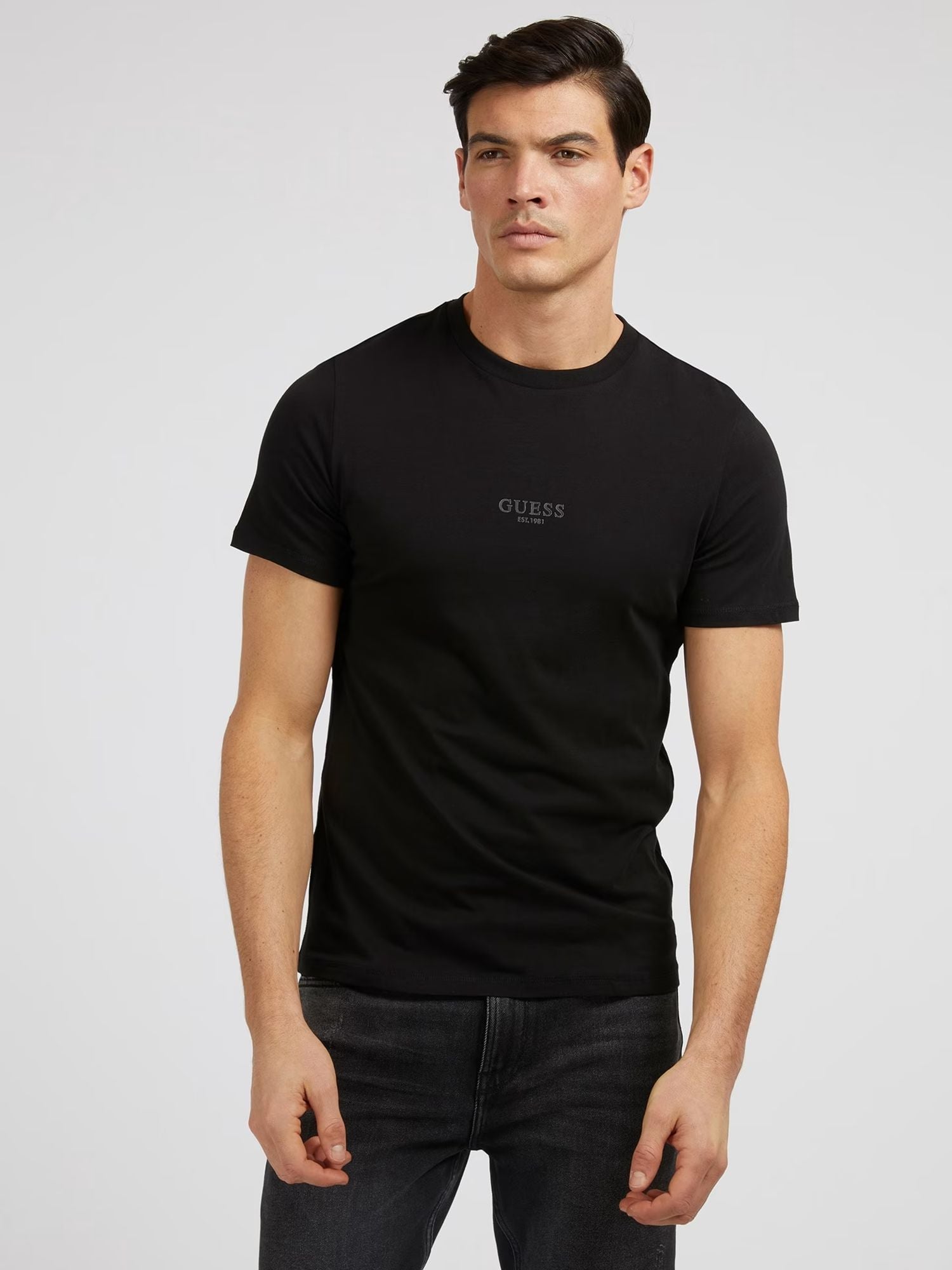 Aidy Cn Ss Tee Black - dvjeans