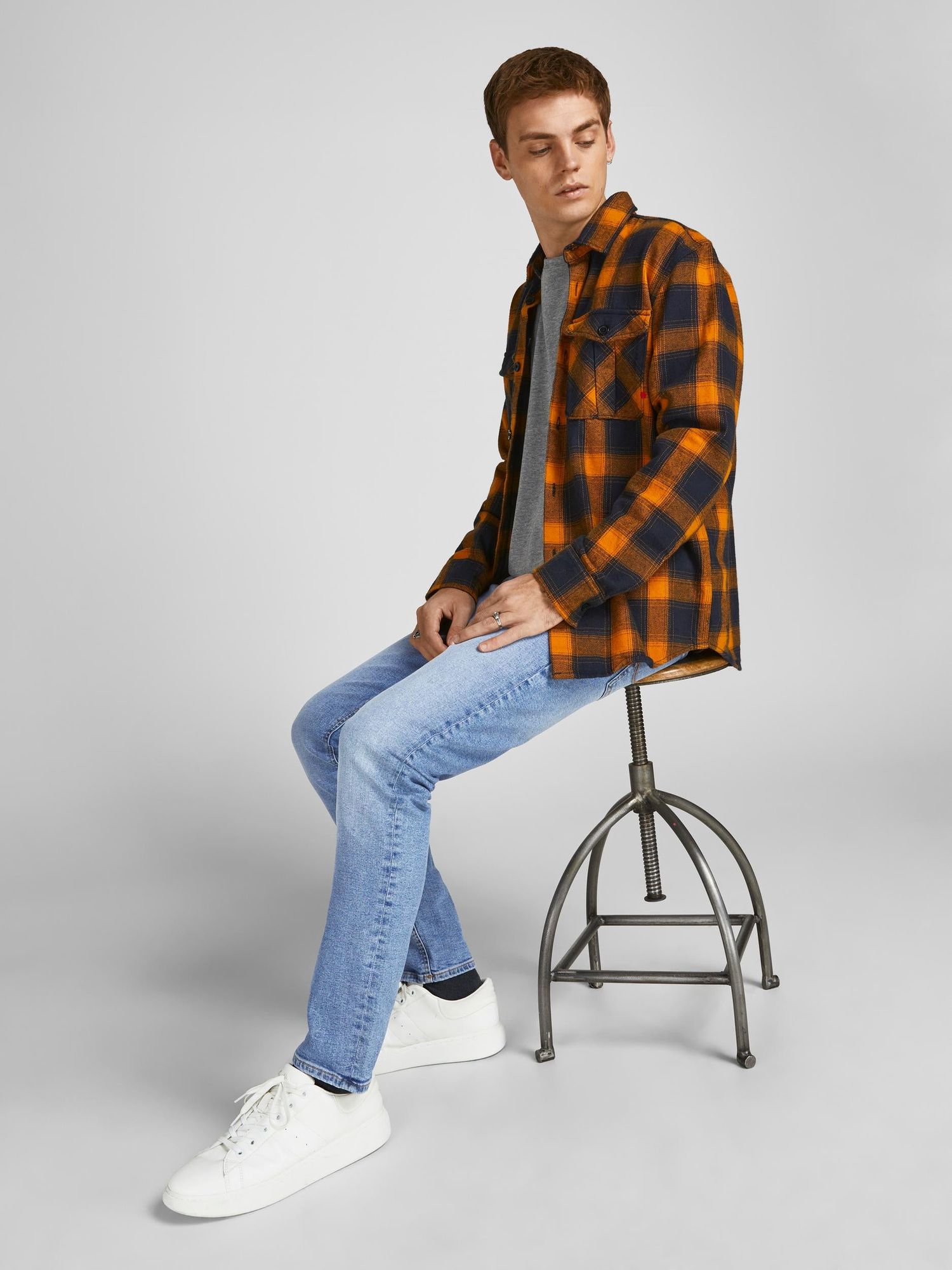 Jjiliam Jjoriginal Mf 030 Blue Denim - dvjeans