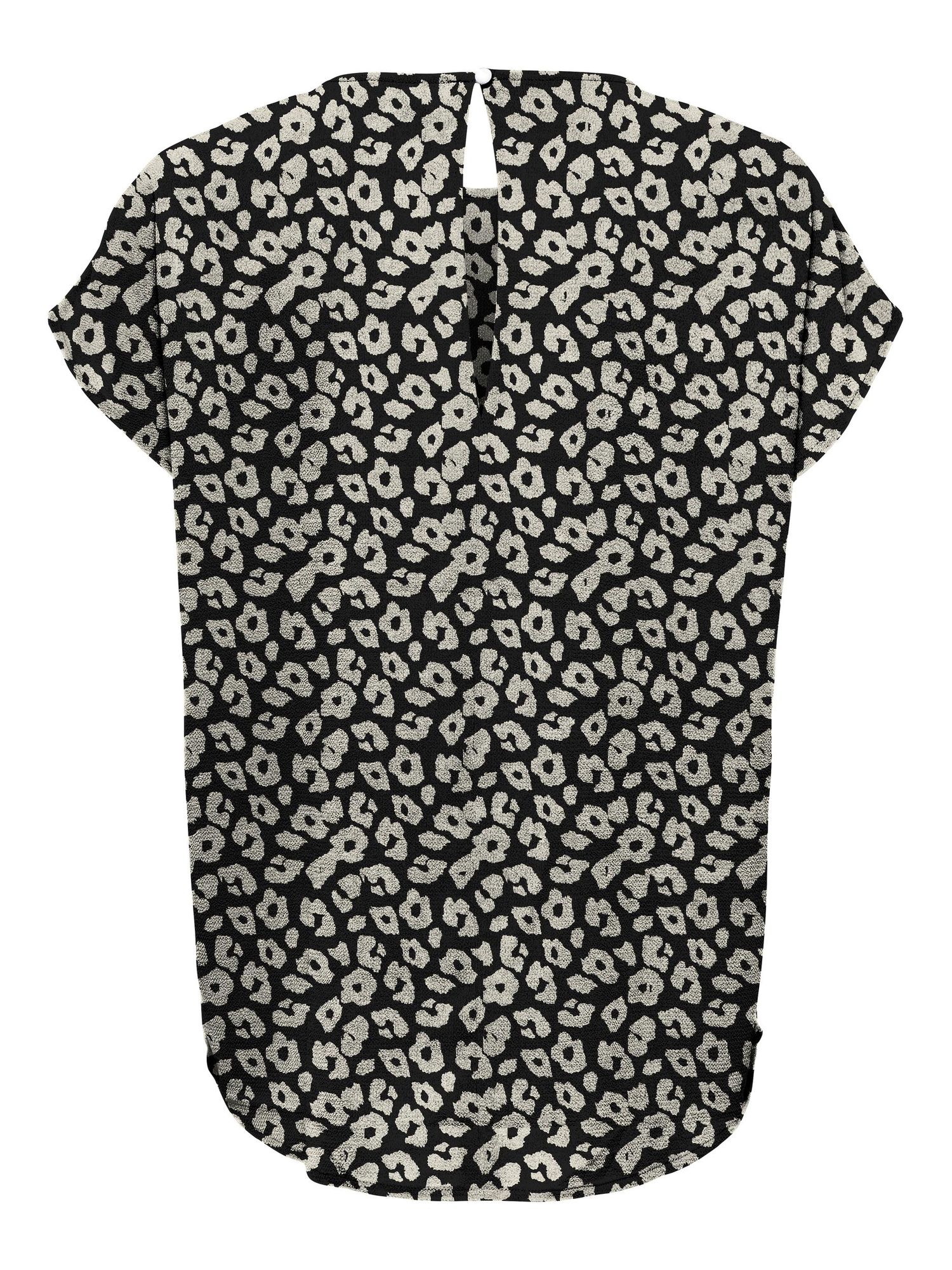 Jdypiper S/S Top Wvn NoosBlack - dvjeans