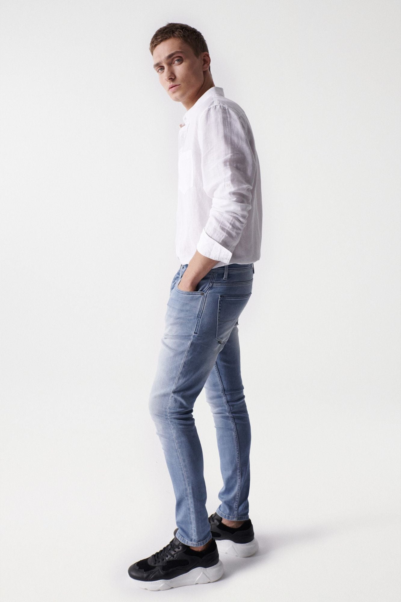 Vaqueros S-Resist Skinny De Knit Denim 8502 - dvjeans