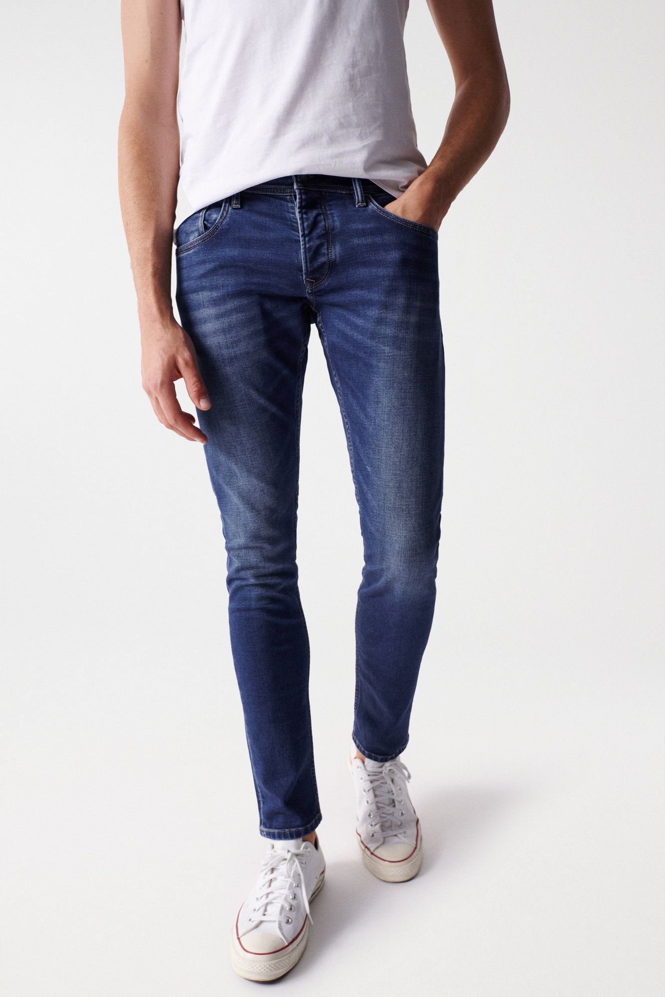 Vaqueros S-Resist Skinny De Knit Denim 8504 - dvjeans