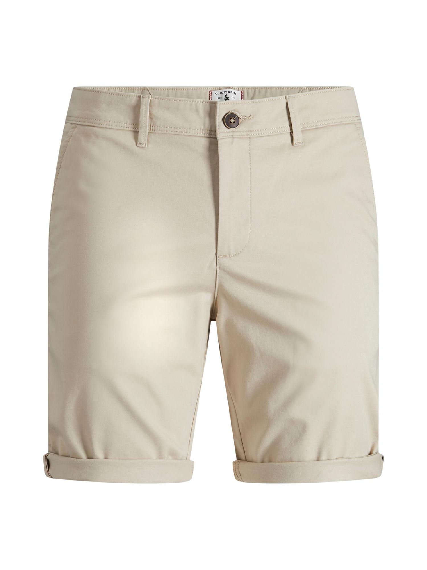 Jpstbowie Jjshorts Solid Sn Oxford Tan - dvjeans