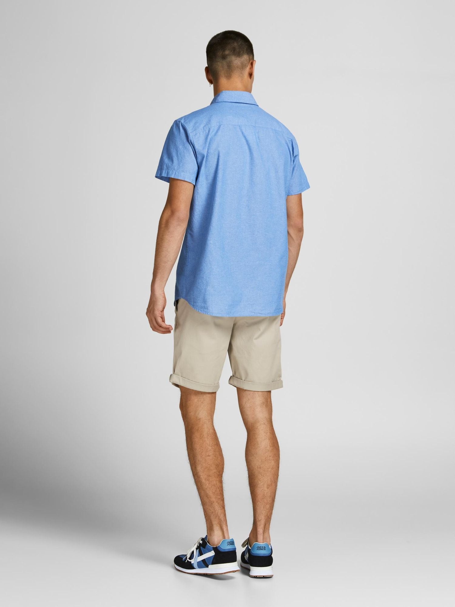 Jpstbowie Jjshorts Solid Sn Oxford Tan - dvjeans