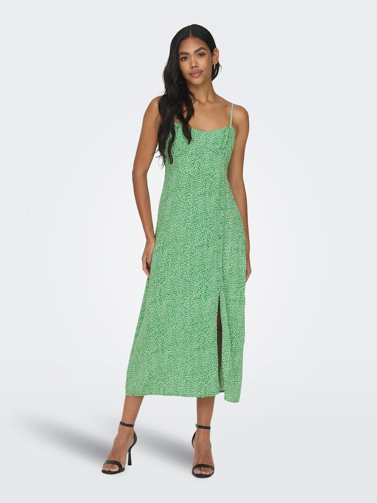 Onlleonora Strap Midi Dress Ptm Jelly Bean - dvjeans