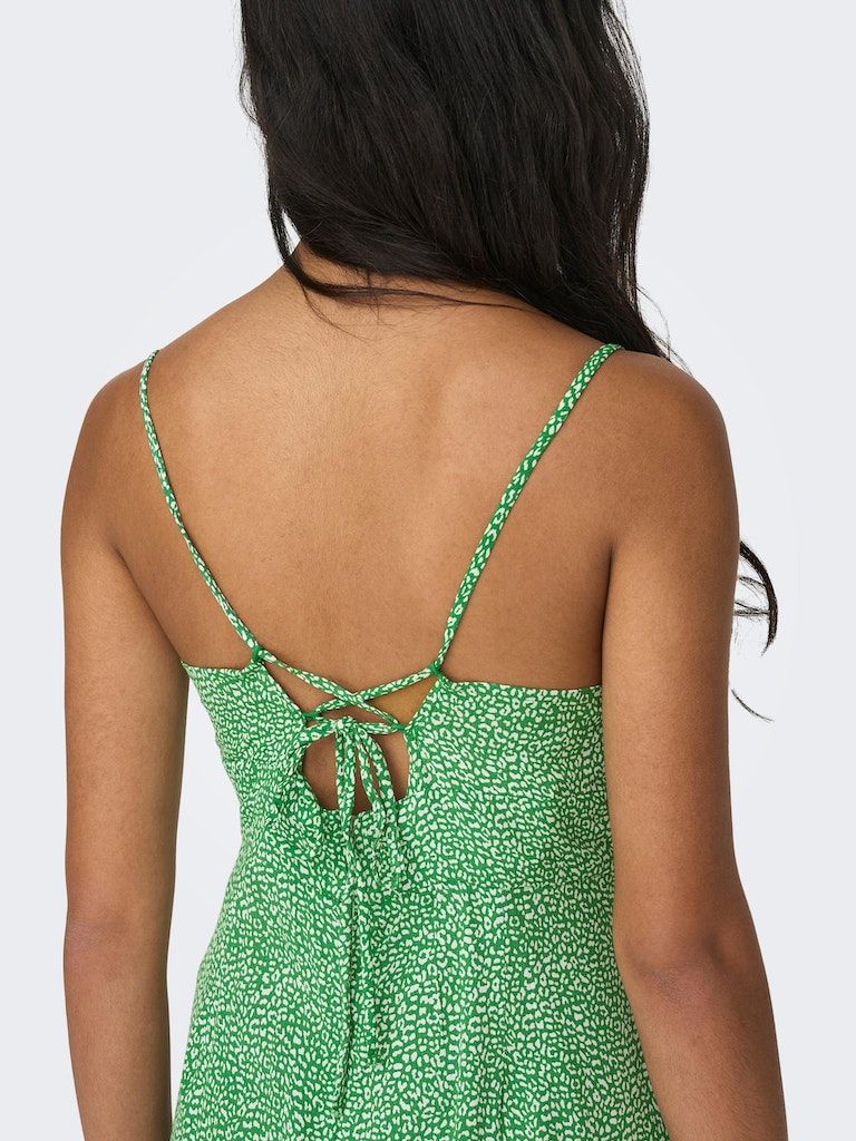 Onlleonora Strap Midi Dress Ptm Jelly Bean - dvjeans