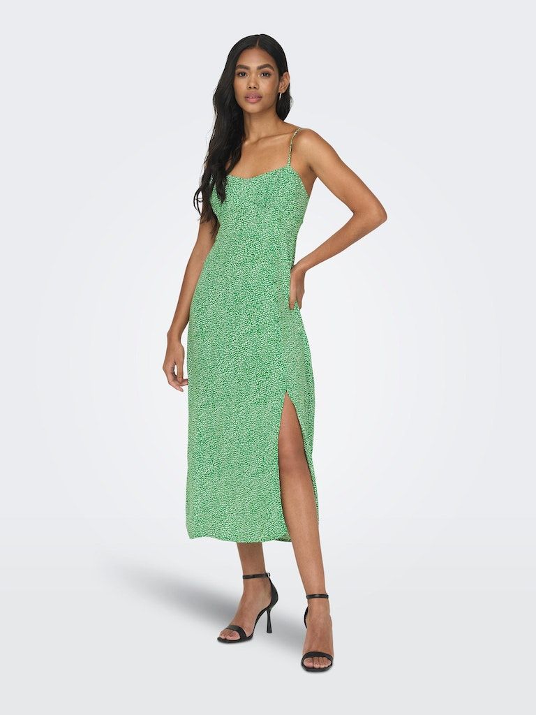 Onlleonora Strap Midi Dress Ptm Jelly Bean - dvjeans