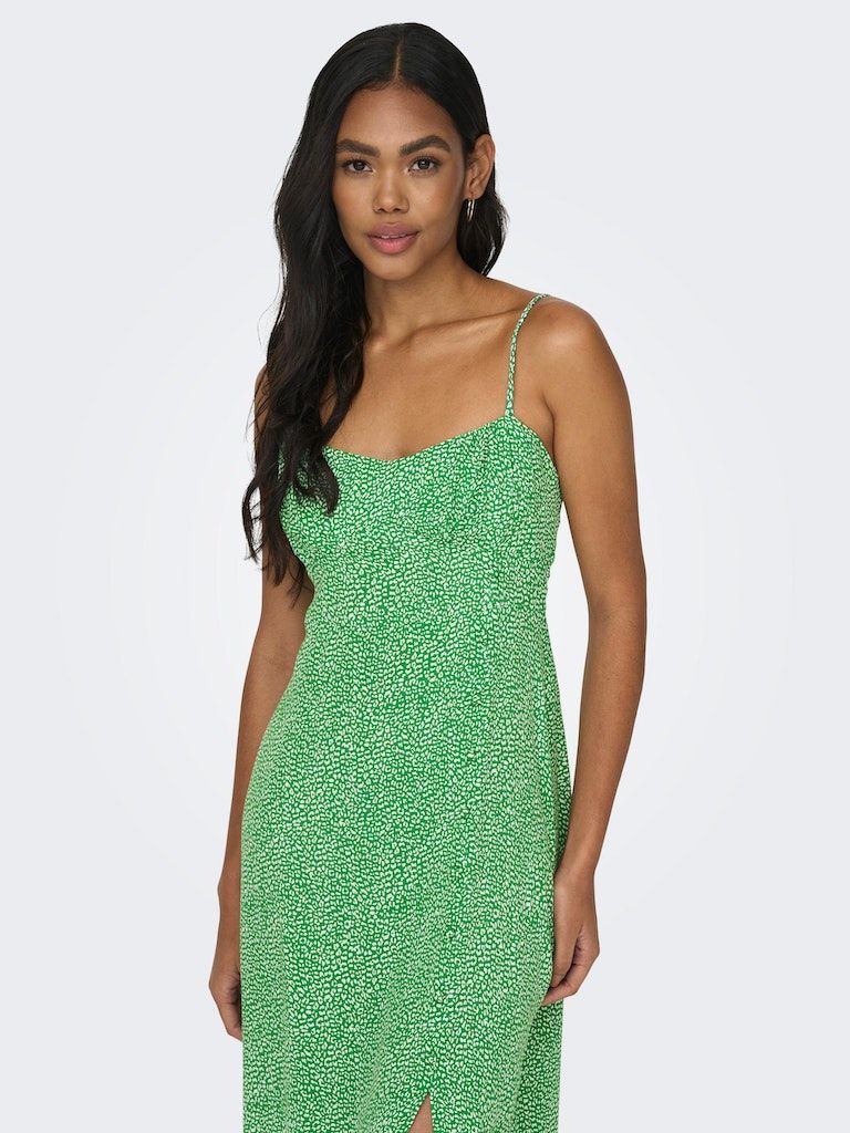 Onlleonora Strap Midi Dress Ptm Jelly Bean - dvjeans